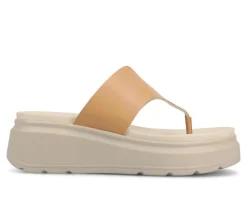 Sandals>Journee Collection Women's Carah Platform Flip-Flops