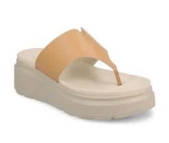 Sandals>Journee Collection Women's Carah Platform Flip-Flops