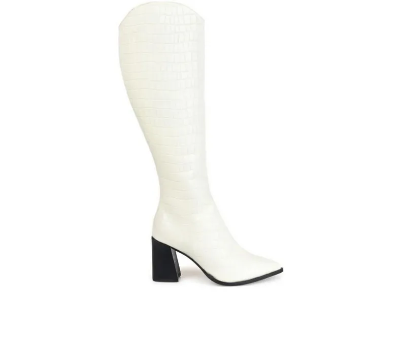 Tall|Dress>Journee Signature Women's Laila Knee High Heeled Boots