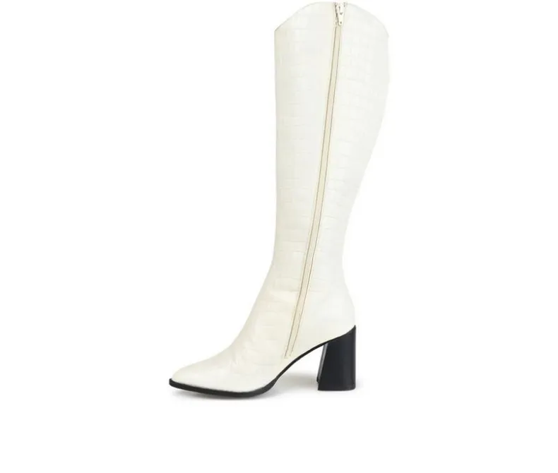 Tall|Dress>Journee Signature Women's Laila Knee High Heeled Boots