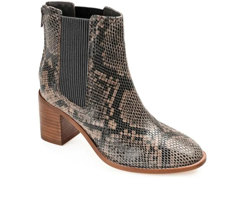 Dress|Chelsea>Journee Signature Women's Tazlyn Heeled Chelsea Booties
