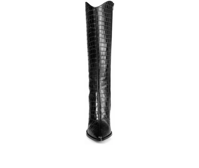 Wide Calf|Tall>Journee Signature Women's Laila-WC Knee High Heeled Boots