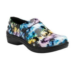 Clogs & Mules>KLOGS Footwear Women's Mission Print Slip Resistant Shoes