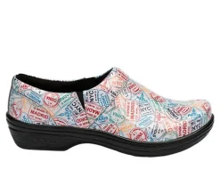 Clogs & Mules>KLOGS Footwear Women's Mission Print Slip Resistant Shoes