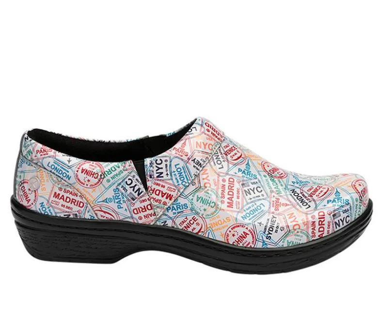 Clogs & Mules>KLOGS Footwear Women's Mission Print Slip Resistant Shoes