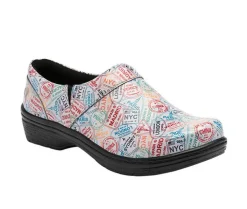 Clogs & Mules>KLOGS Footwear Women's Mission Print Slip Resistant Shoes
