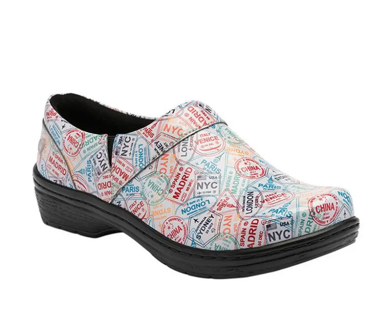 Clogs & Mules>KLOGS Footwear Women's Mission Print Slip Resistant Shoes