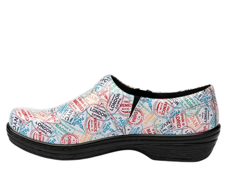 Clogs & Mules>KLOGS Footwear Women's Mission Print Slip Resistant Shoes