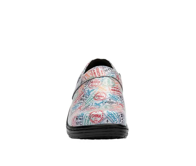 Clogs & Mules>KLOGS Footwear Women's Mission Print Slip Resistant Shoes