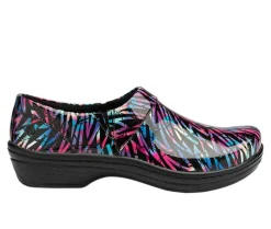 Clogs & Mules>KLOGS Footwear Women's Mission Print Slip Resistant Shoes