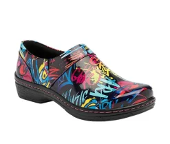 Clogs & Mules>KLOGS Footwear Women's Mission Print Slip Resistant Shoes