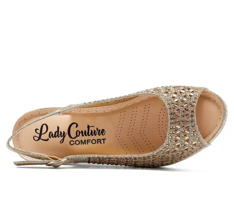 Pumps & Heels>Lady Couture Women's Anita Special Occasion Shoes