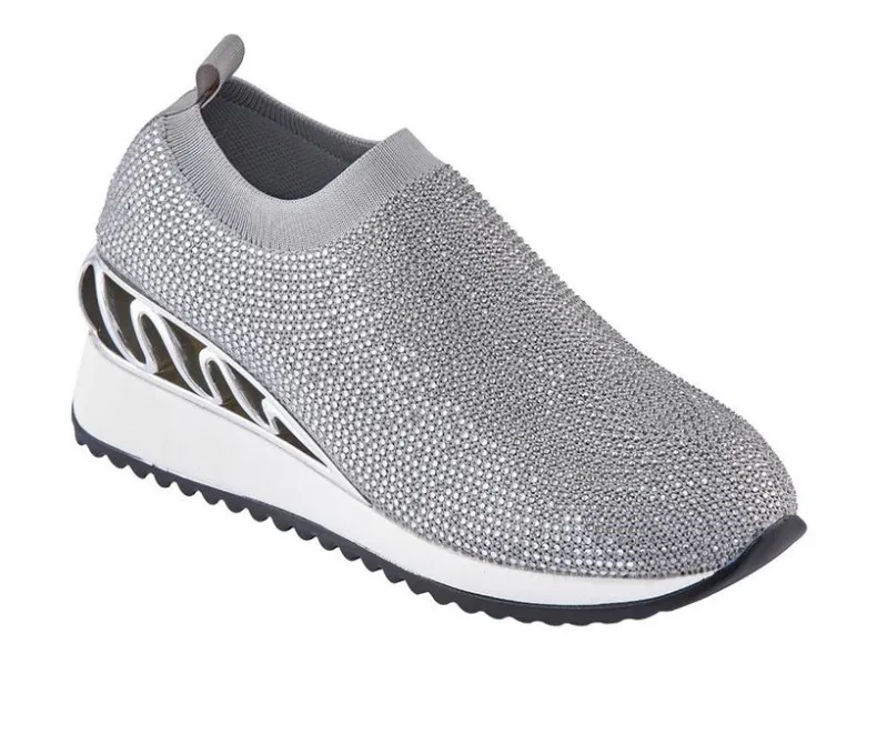 Platform>Lady Couture Women's Bella Slip On Wedge Sneakers