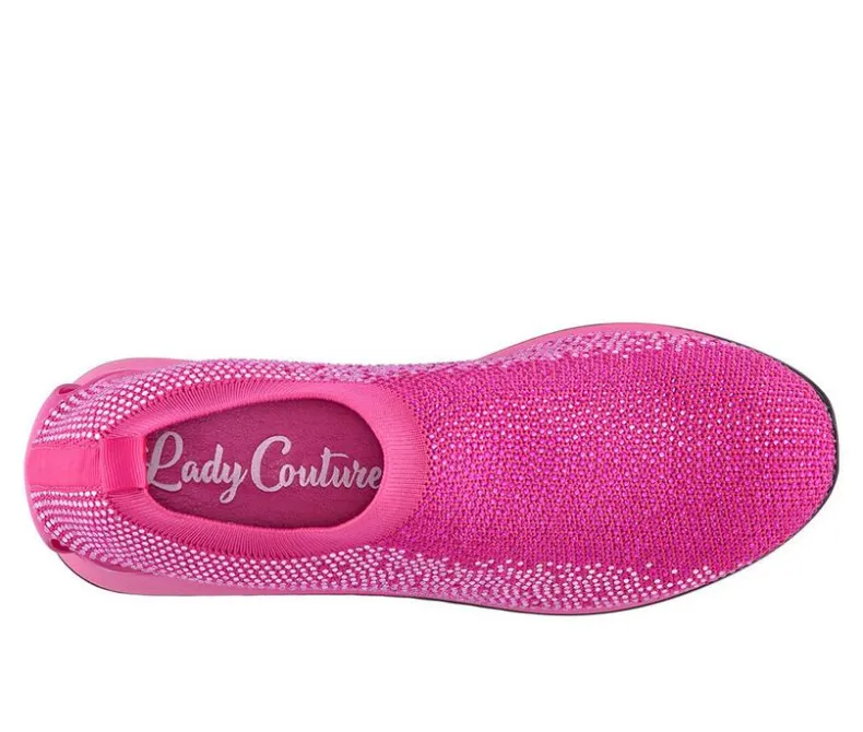 Platform|Athletics & Sneakers>Lady Couture Women's Bella Slip On Wedge Sneakers