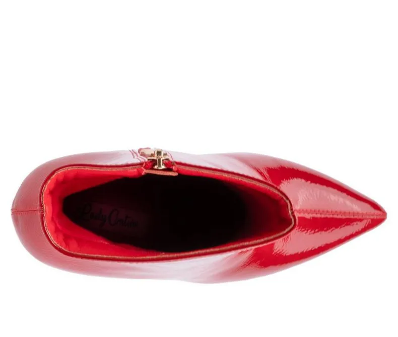 Dress>Lady Couture Women's Crown Heeled Booties