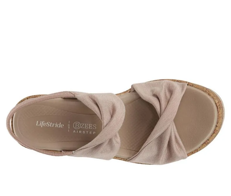 Sandals>LifeStride Women's Riley Wedge Sandals