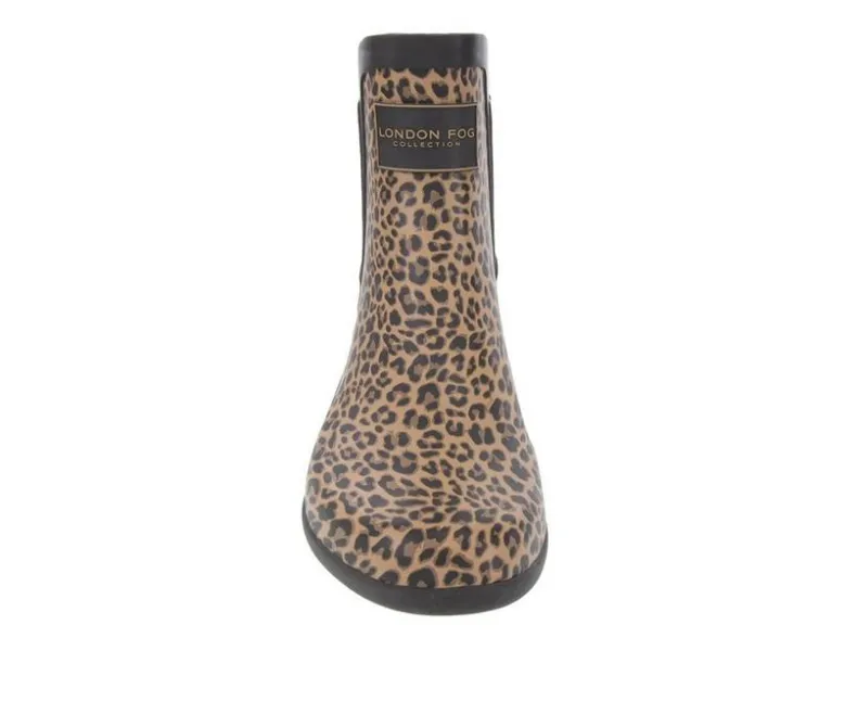 Chelsea|Boots & Booties>London Fog Women's Piccadilly Chelsea Rain Boots
