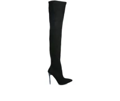Dress>London Rag Women's Atelier Over The Knee Stiletto Boots