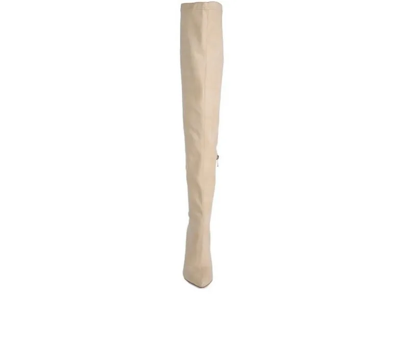 Dress>London Rag Women's Atelier Over The Knee Stiletto Boots