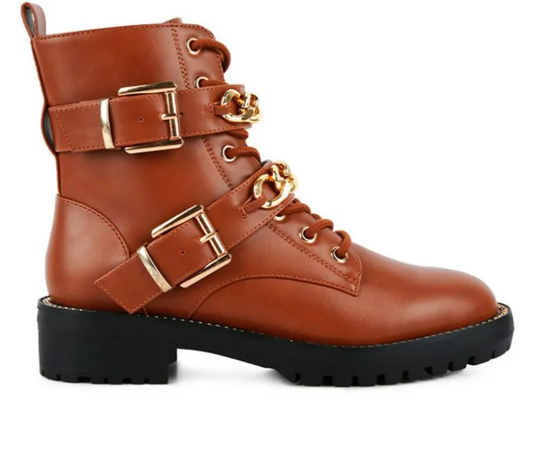 Lace Up>London Rag Women's Billy Combat Boots