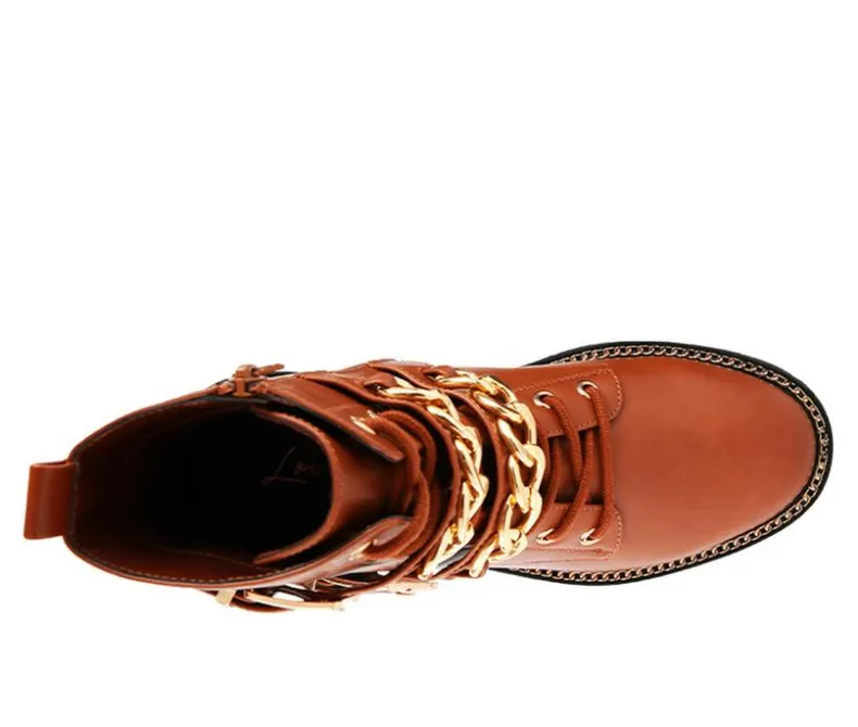 Lace Up>London Rag Women's Billy Combat Boots