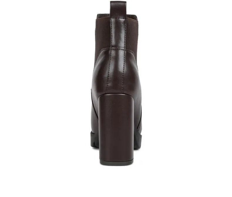 Dress|Chelsea>London Rag Women's Bolt Block Heel Chelsea Booties