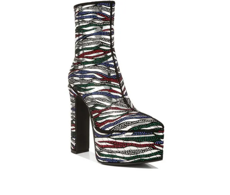 Dress>London Rag Women's Carter Platform Booties