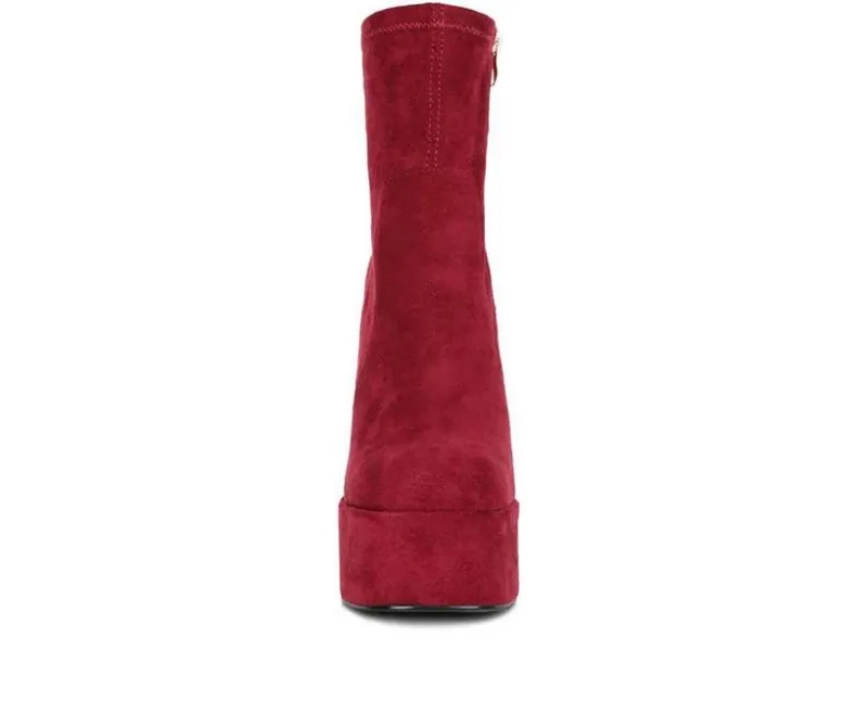 Dress>London Rag Women's Clubbing Platform Stiletto Booties