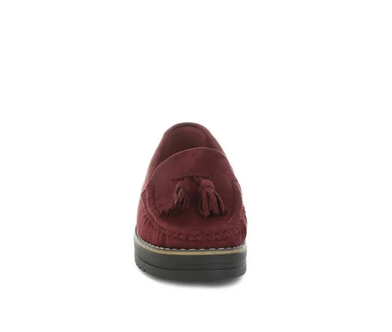 Loafers & Oxfords>London Rag Women's Daiki Wedge Loafers
