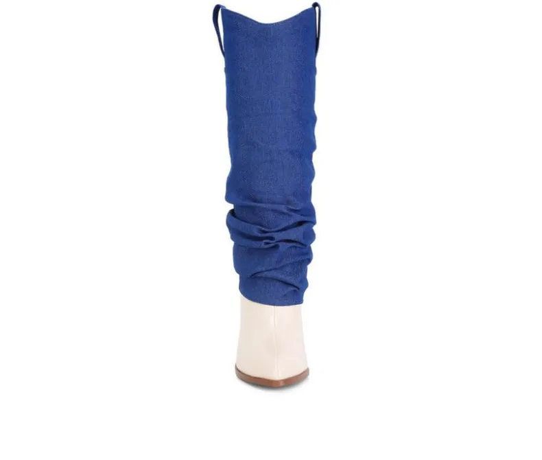 Tall|Dress>London Rag Women's Fab Cowboy Knee High Boots