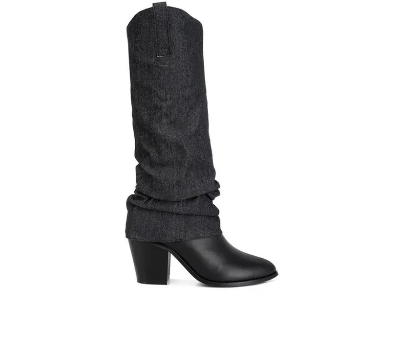 Tall|Dress>London Rag Women's Fab Cowboy Knee High Boots