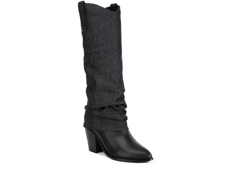 Tall|Dress>London Rag Women's Fab Cowboy Knee High Boots