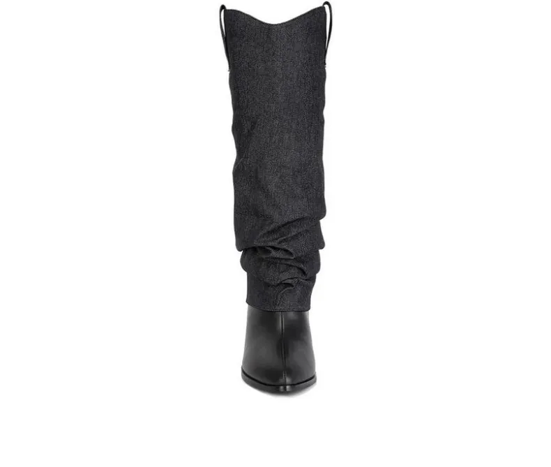 Tall|Dress>London Rag Women's Fab Cowboy Knee High Boots