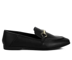 Loafers & Oxfords>London Rag Women's Finola Horsebit Loafers