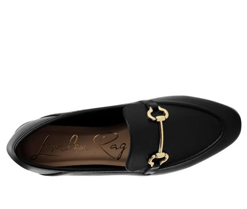 Loafers & Oxfords>London Rag Women's Finola Horsebit Loafers
