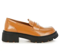 Loafers & Oxfords>London Rag Women's Gleam Stride Loafers