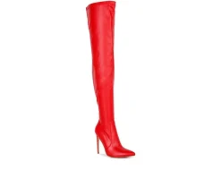 Dress>London Rag Women's Gush Over Over The Knee Stiletto Boots