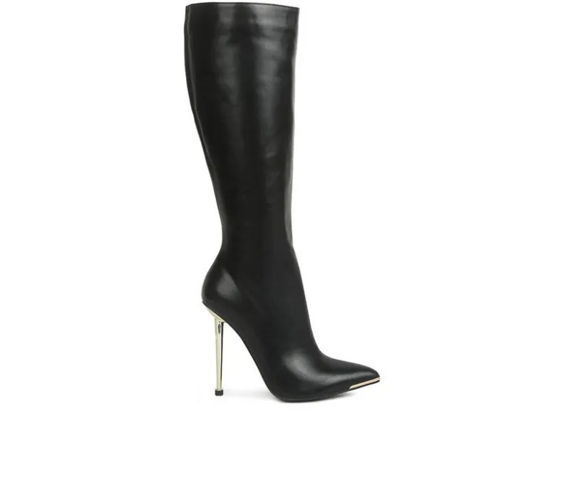 Tall|Dress>London Rag Women's Hale Knee High Stiletto Boots