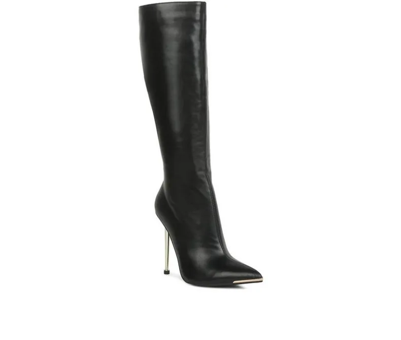 Tall|Dress>London Rag Women's Hale Knee High Stiletto Boots