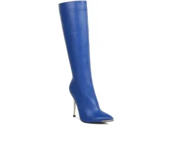 Tall|Dress>London Rag Women's Hale Knee High Stiletto Boots