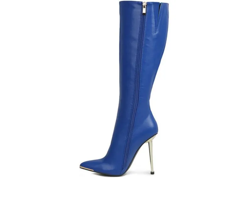 Tall|Dress>London Rag Women's Hale Knee High Stiletto Boots