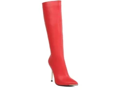Tall|Dress>London Rag Women's Hale Knee High Stiletto Boots