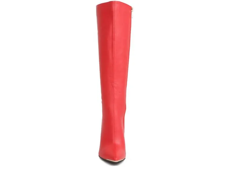 Tall|Dress>London Rag Women's Hale Knee High Stiletto Boots