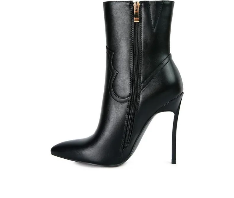 Dress>London Rag Women's Jenner Stiletto Booties