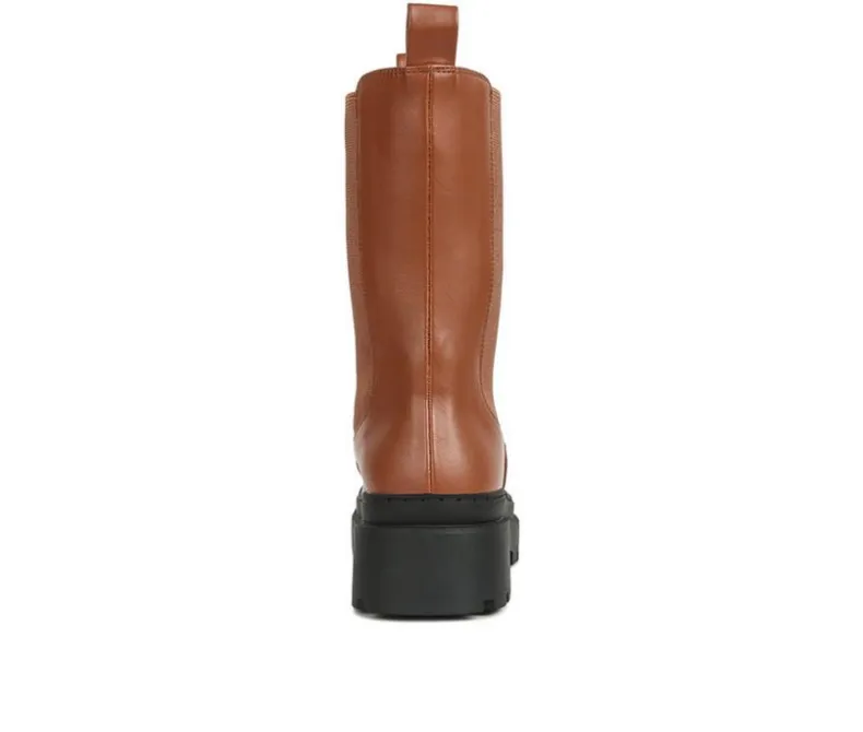 Chelsea>London Rag Women's Jolt Mid Calf Chelsea Boots