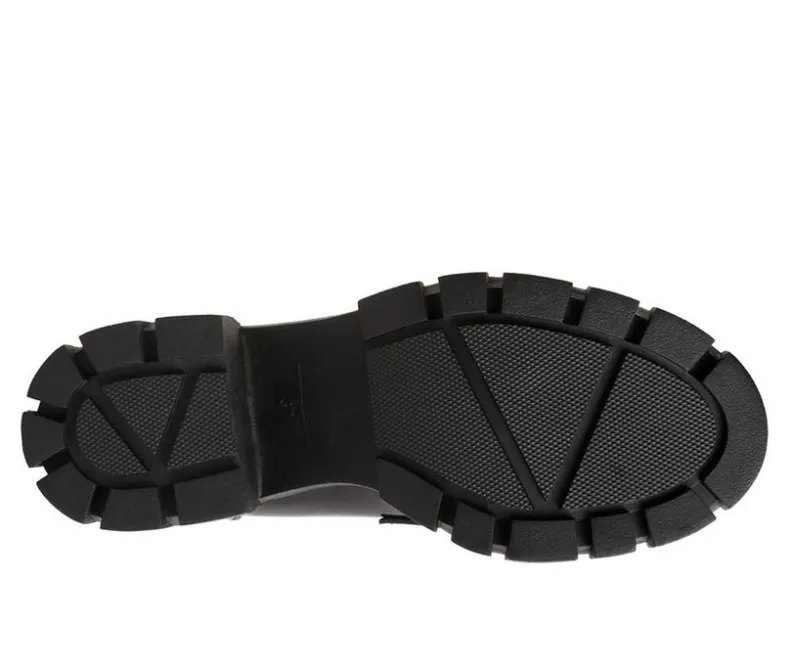 Loafers & Oxfords>London Rag Women's Jonah Chunky Heeled Loafers