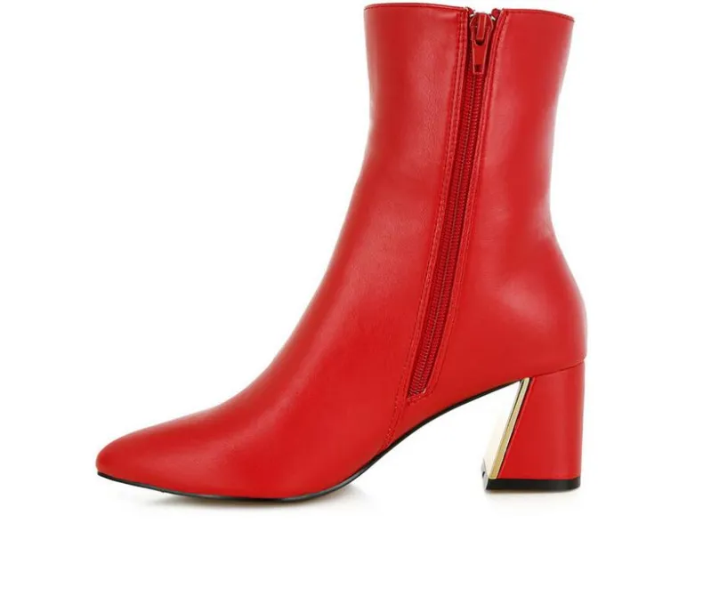 Dress>London Rag Women's Kaira Heeled Booties