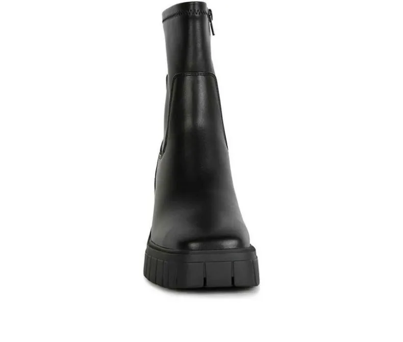 Dress>London Rag Women's Kokum Platform Heeled Booties