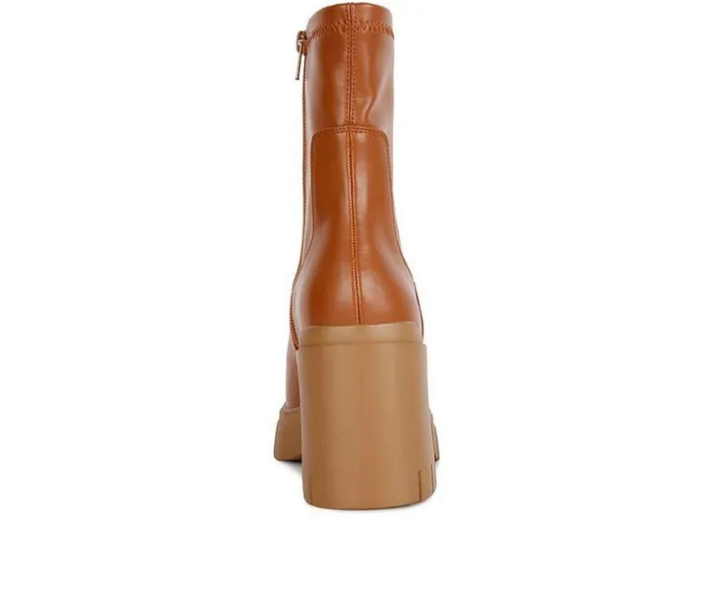 Dress>London Rag Women's Kokum Platform Heeled Booties