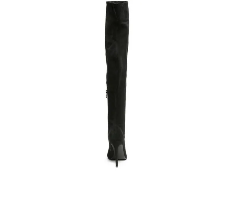 Dress>London Rag Women's Madman Knee High Stiletto Boots